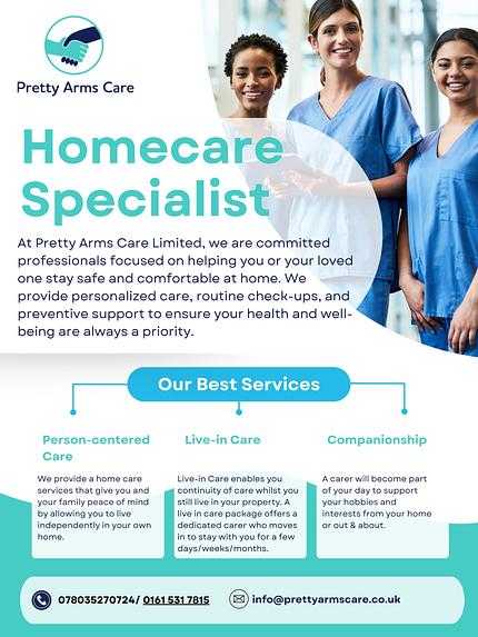 Pretty Arms Care Limited cover