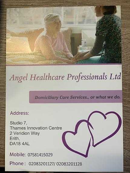 Angel Healthcare Professionals Ltd cover