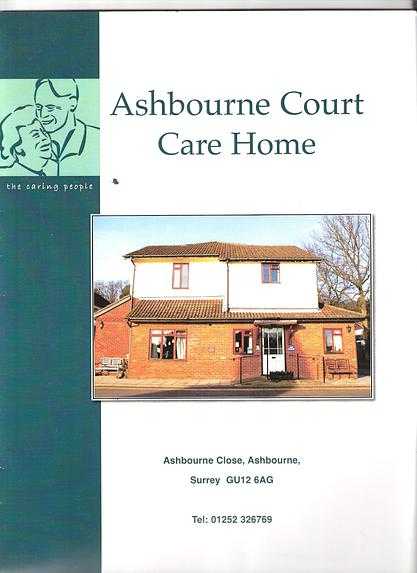 Ashbourne Court Care Home cover