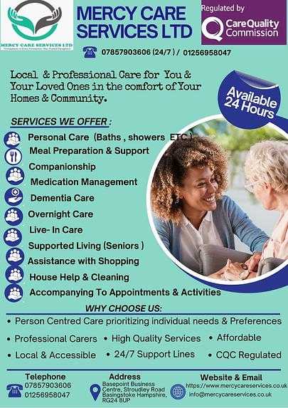 Mercy Care Services Ltd cover