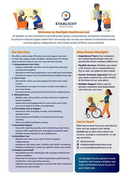 Starlight Healthcare Ltd cover