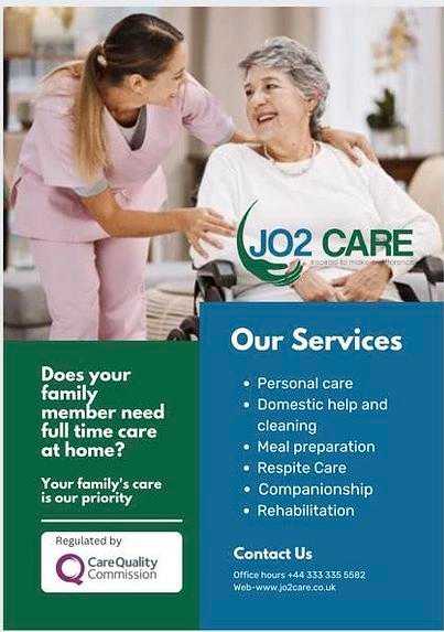 Jo2 Care LTD cover