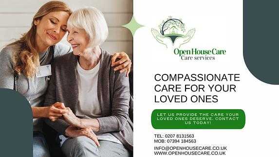 Open  House Care Ltd cover