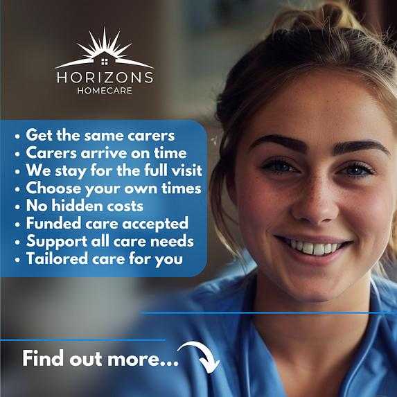Horizons Homecare - Fylde Wyre cover