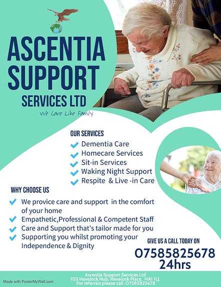 Ascentia Support Services Ltd cover