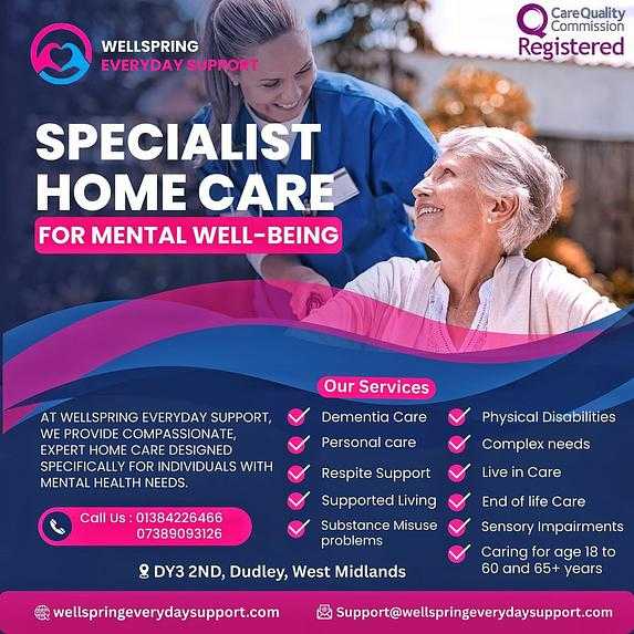 Wellspring Everyday Support Ltd cover