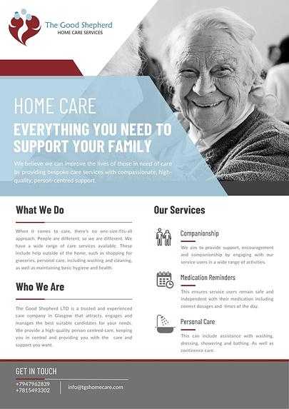 The Good Shepherd Home Care Limited cover