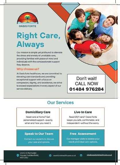 Oasis Forte Healthcare Limited cover
