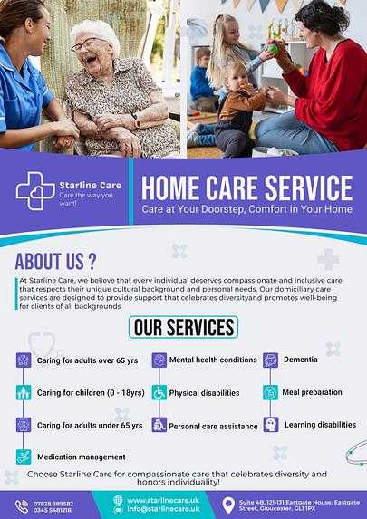 Starline Care Ltd cover