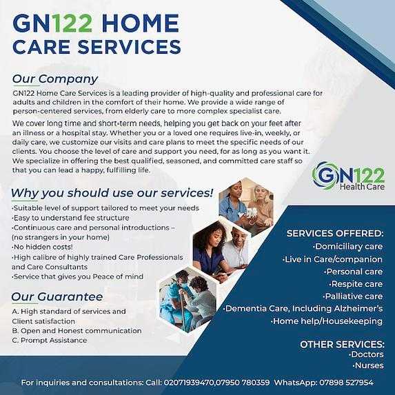 GN122 Health Care Limited cover