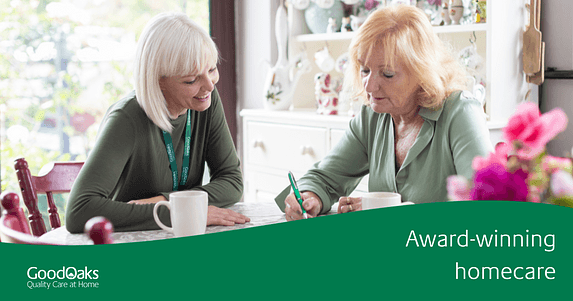 GoodOaks Homecare – Woodford, Loughton and Waltham Forest cover