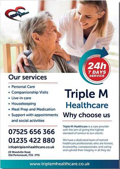 Triple M Healthcare Ltd cover
